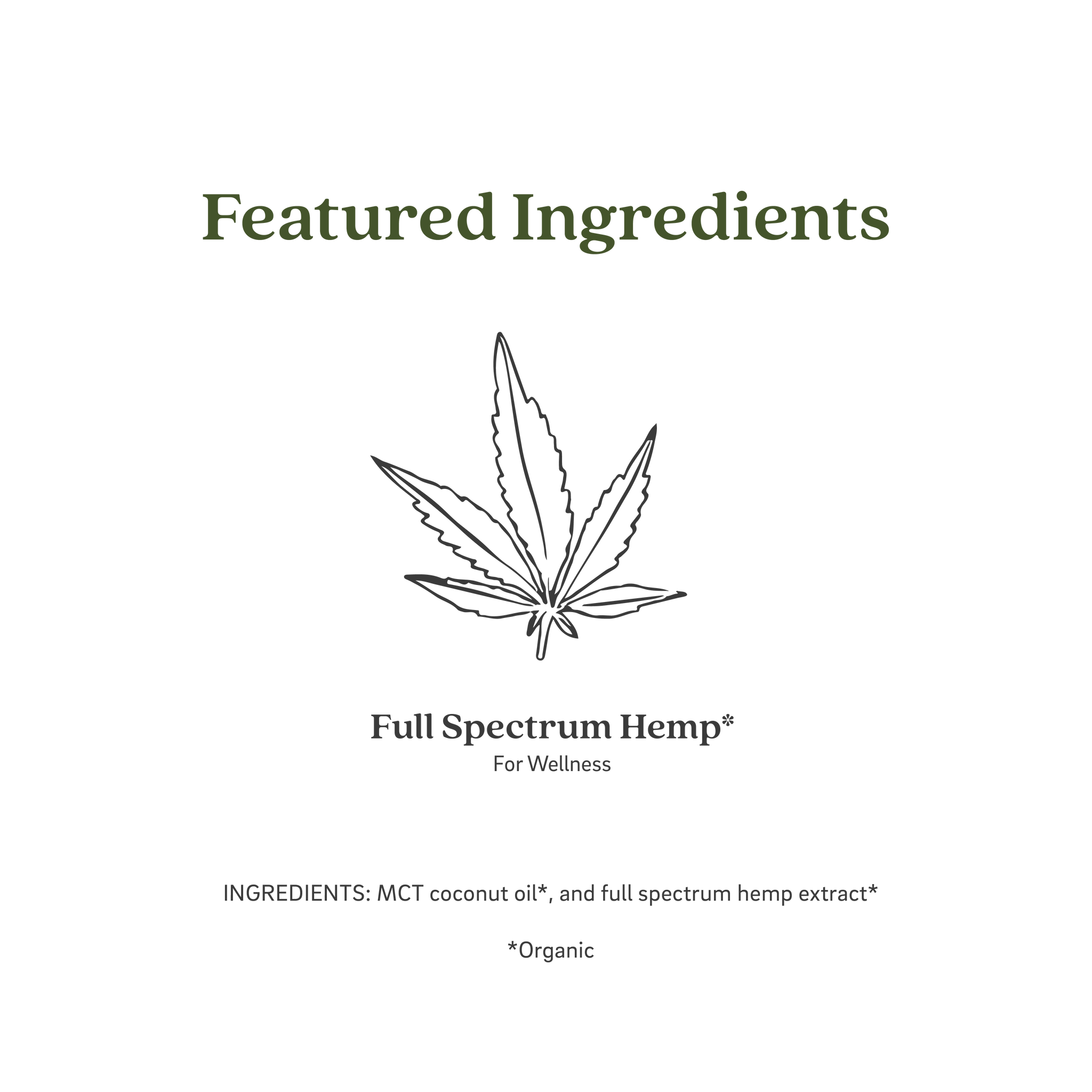 Full Spectrum Hemp Oil