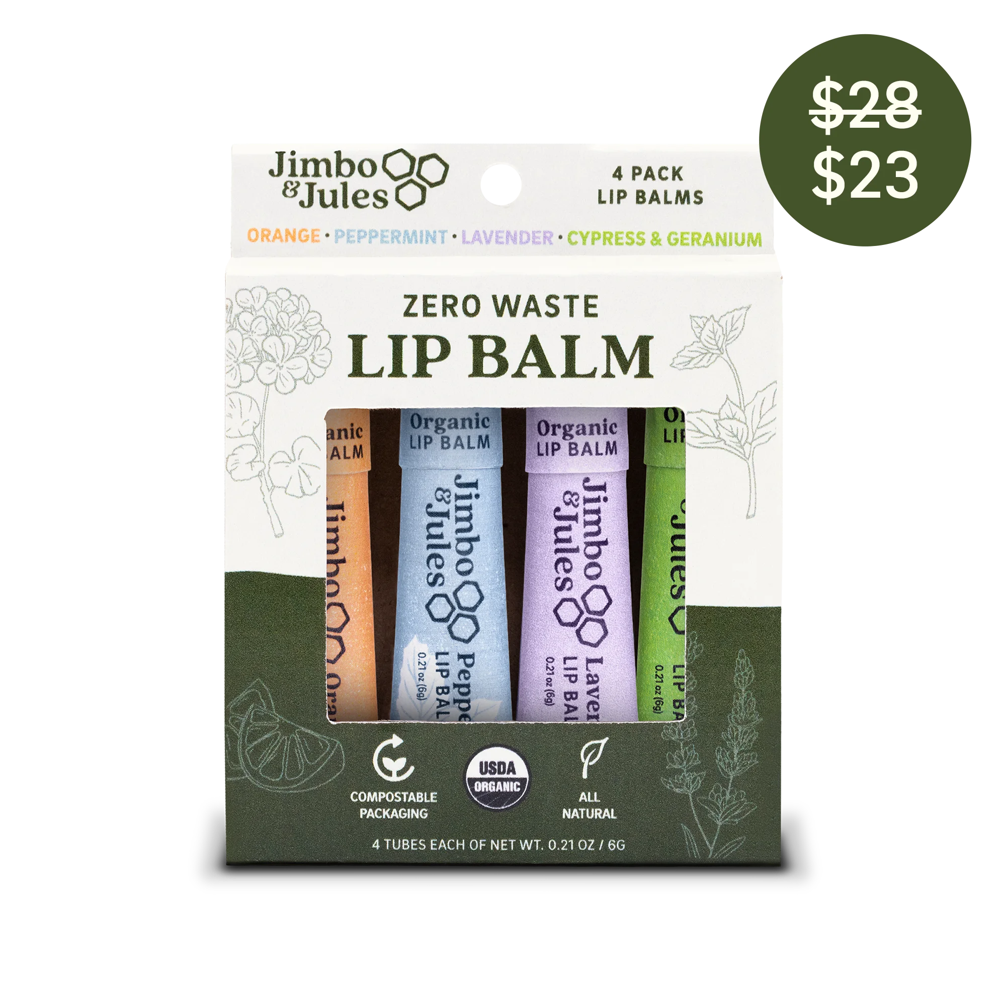 Zero Waste Lip Balm - Lip Balm
