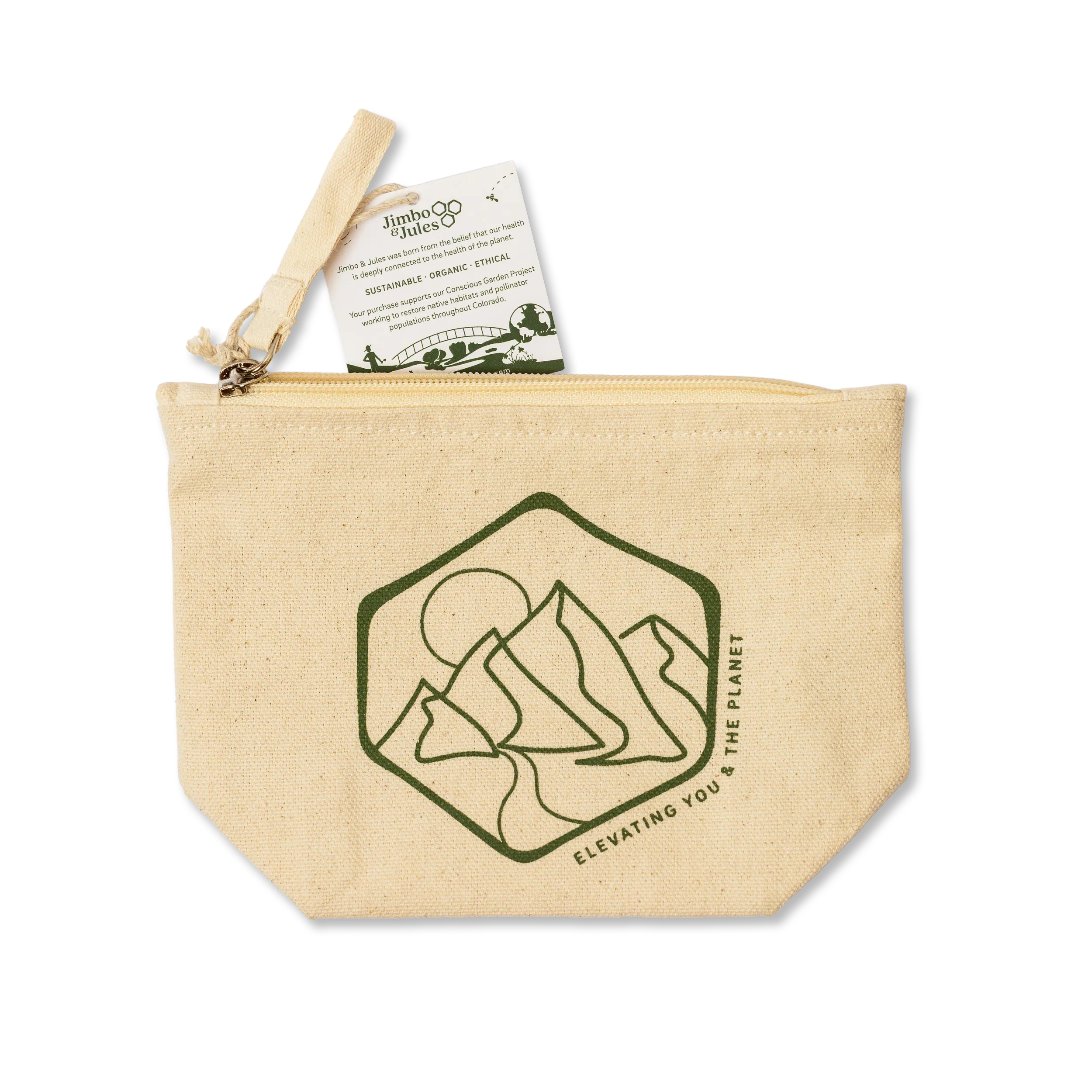 Organic Cotton Travel Bag