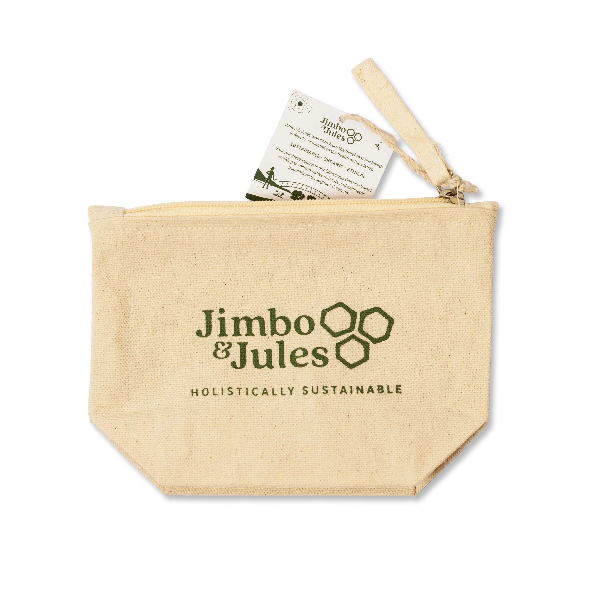 Organic Cotton Travel Bag